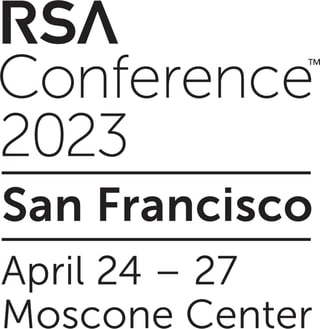 RSA Conference TM 2023 logo stacked with dates  venue